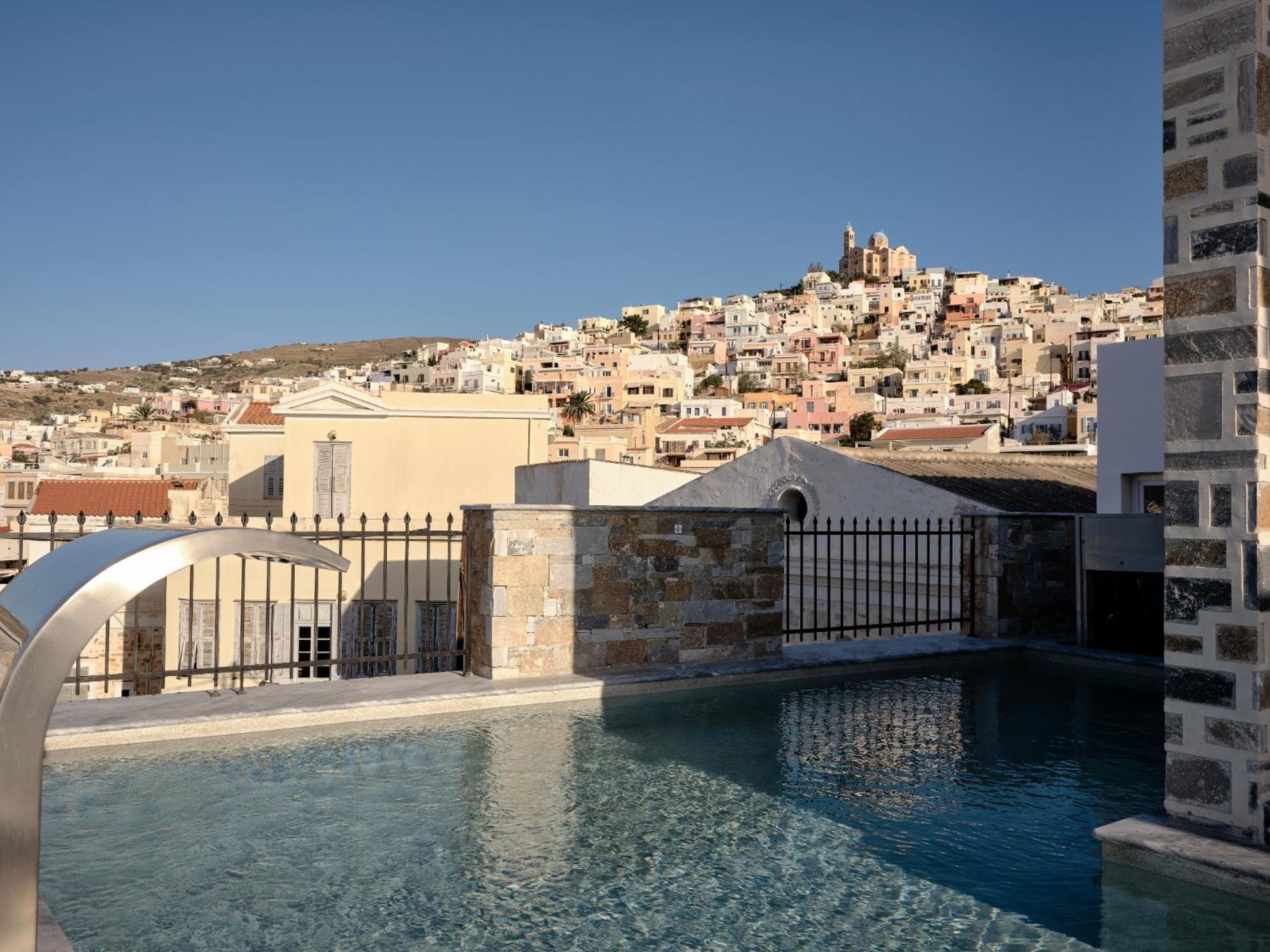 Hotel Argini Syros Ermoupoli Exterior foto
